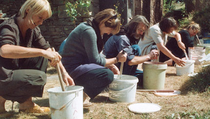 Journée d'émaillage